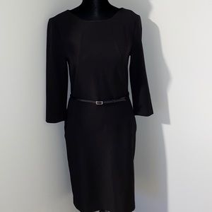 MM LAFLEUR Etsuko Dress Long Sleeve Belted Dress